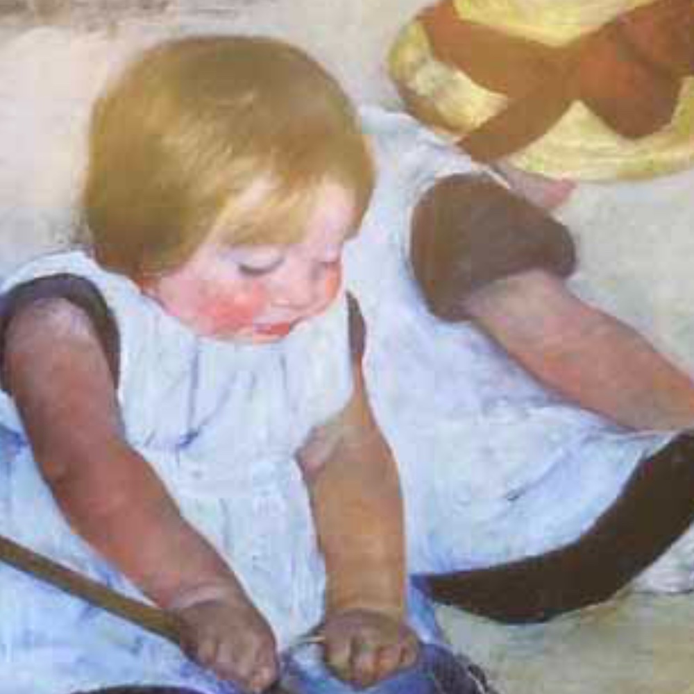 Print of Mary Cassatt painting